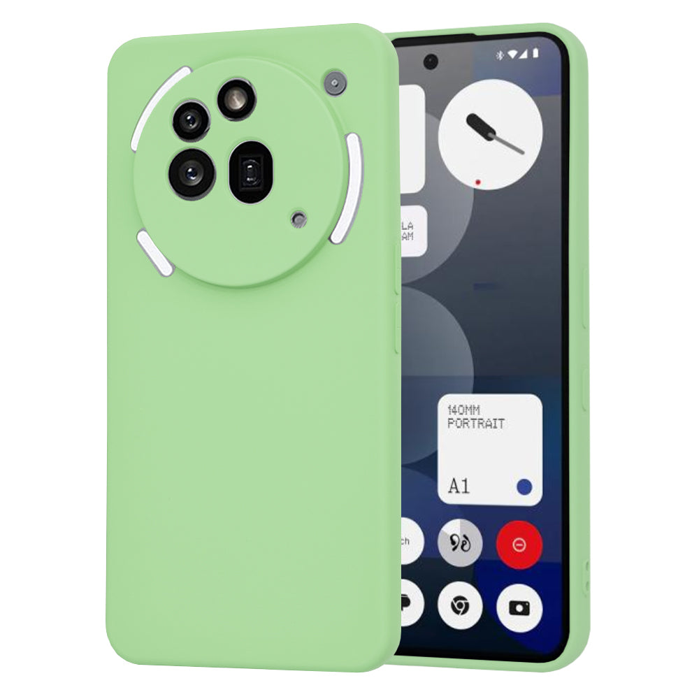 Coque pour Nothing Phone (3a) Pro, Techsuit, SoftFlex, Vert Clair