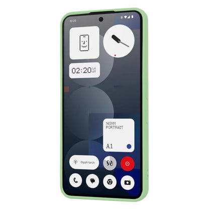 Coque pour Nothing Phone (3a) Pro, Techsuit, SoftFlex, Vert Clair