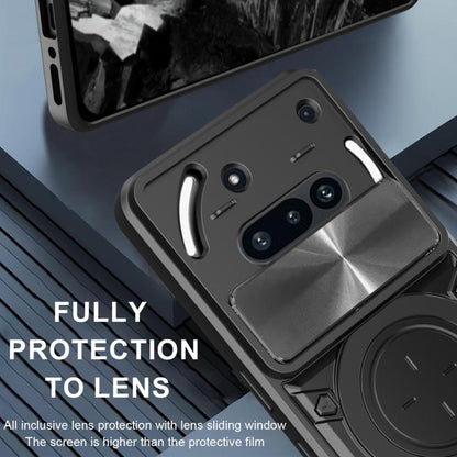 Hülle für Nothing Phone (3a), Techsuit, CamGuard Pro, Schwarz