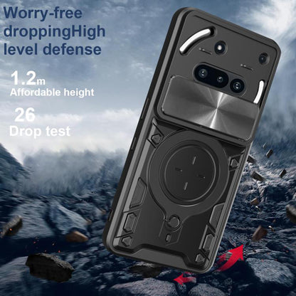 Hülle für Nothing Phone (3a), Techsuit, CamGuard Pro, Schwarz