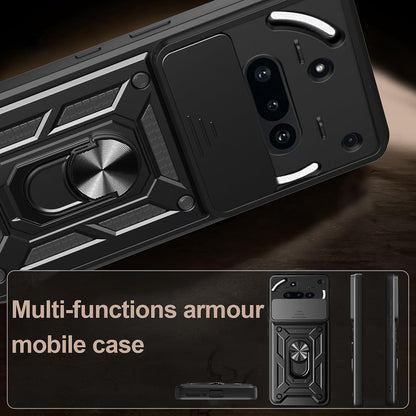 Case for Nothing Phone (3a), Techsuit, CamShield, Black