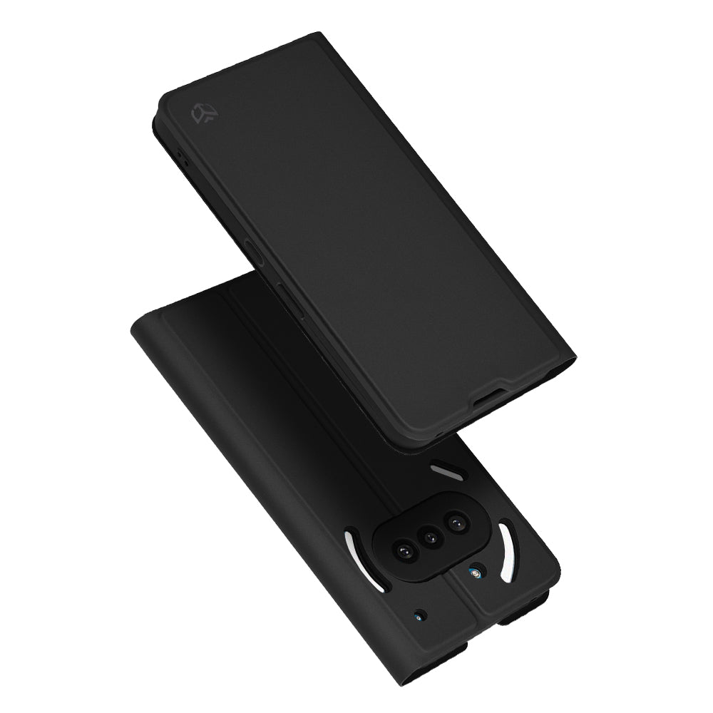 Coque pour Nothing Phone (3a), Techsuit, Magskin Book, Noire