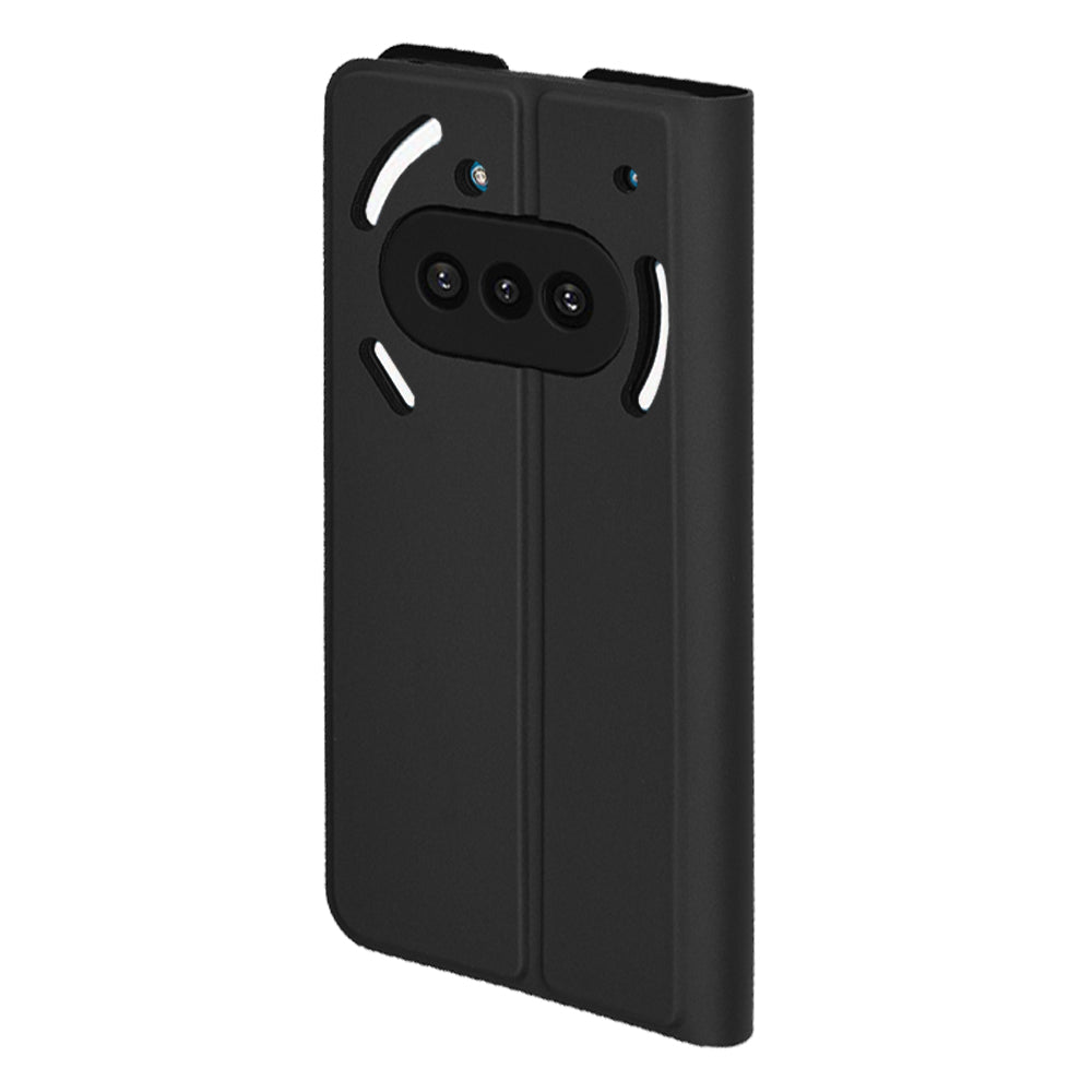Coque pour Nothing Phone (3a), Techsuit, Magskin Book, Noire