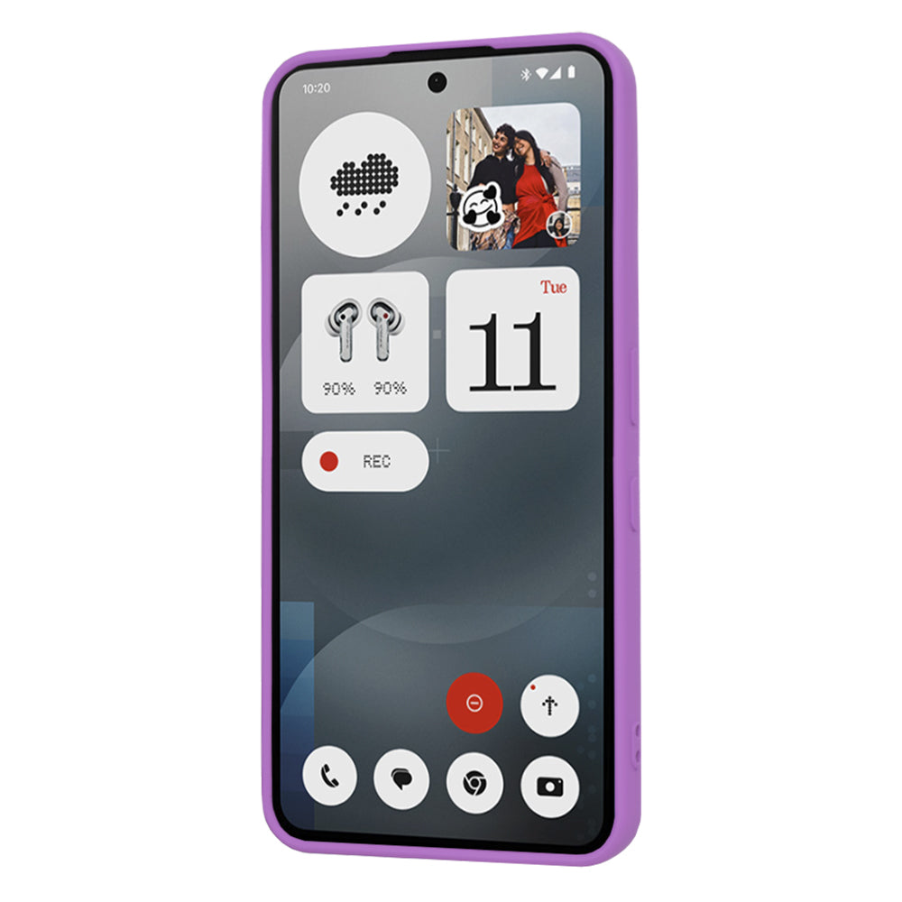 Coque pour Nothing Phone (3a), Techsuit, SoftFlex, Violet