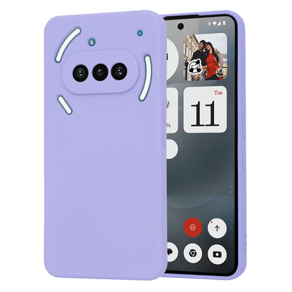 Hülle für Nothing Phone (3a), Techsuit, SoftFlex, Hellviolett