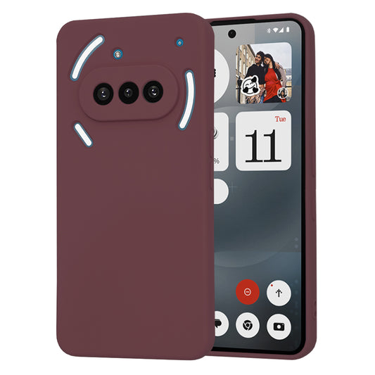 Coque pour Nothing Phone (3a), Techsuit, SoftFlex, Bordeaux