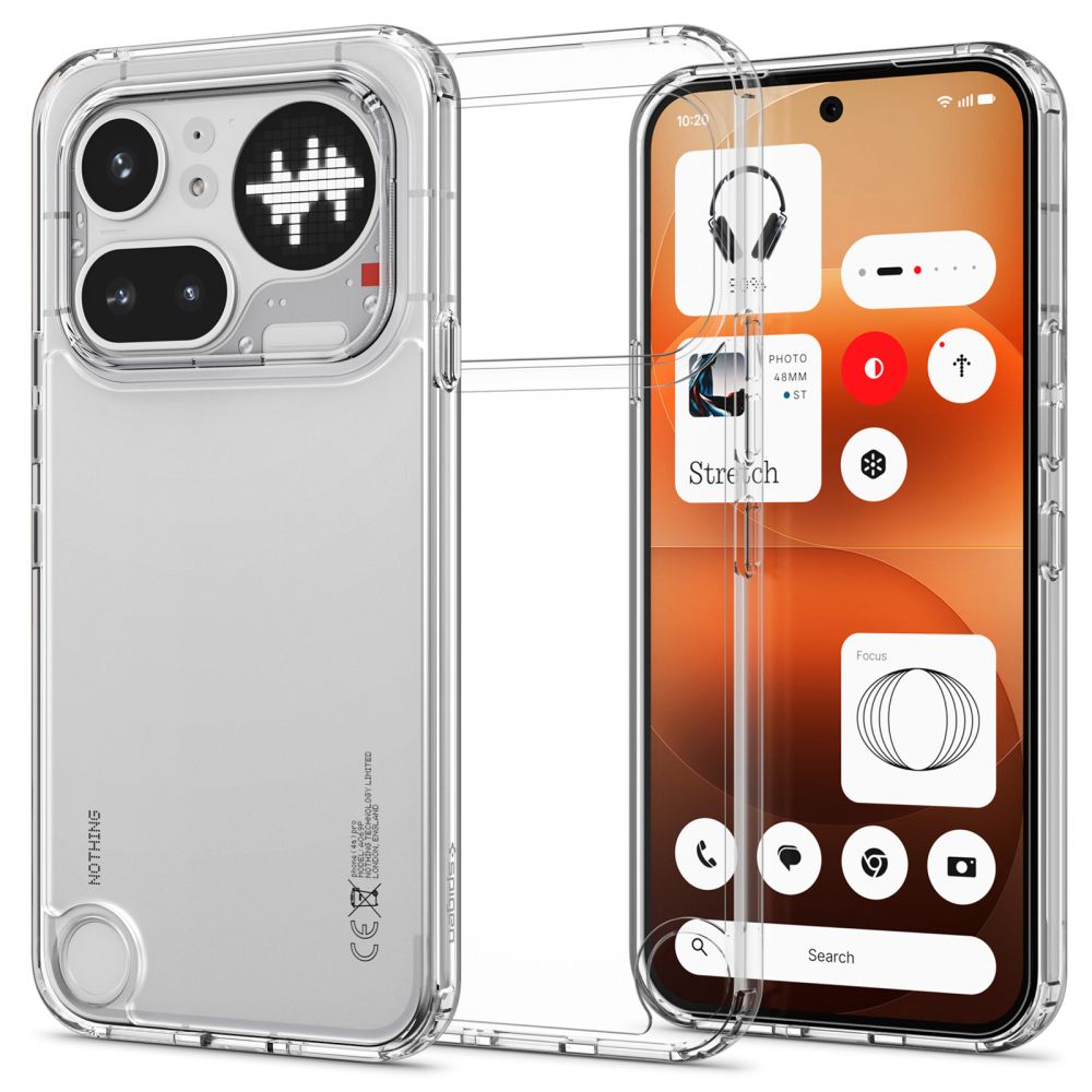 Case for Nothing Phone (4a) Pro, Spigen, Ultra Hybrid, Transparent ACS11632
