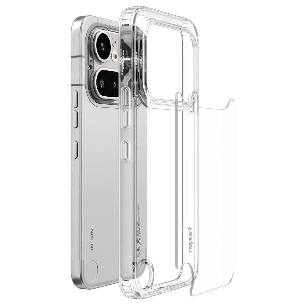 Case for Nothing Phone (4a) Pro, Spigen, Ultra Hybrid, Transparent ACS11632