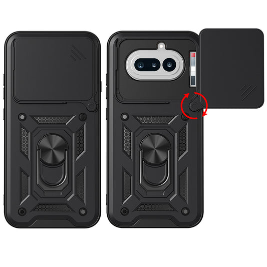 Étui pour Nothing Phone (4a), Techsuit, CamShield, Noir