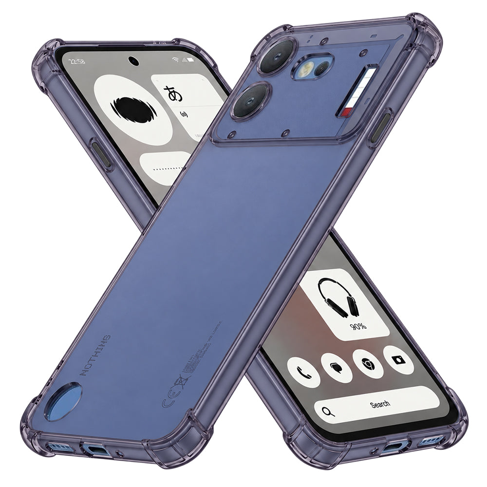 Coque pour Nothing Phone (4b), Techsuit, Shockproof Clear, Fumée