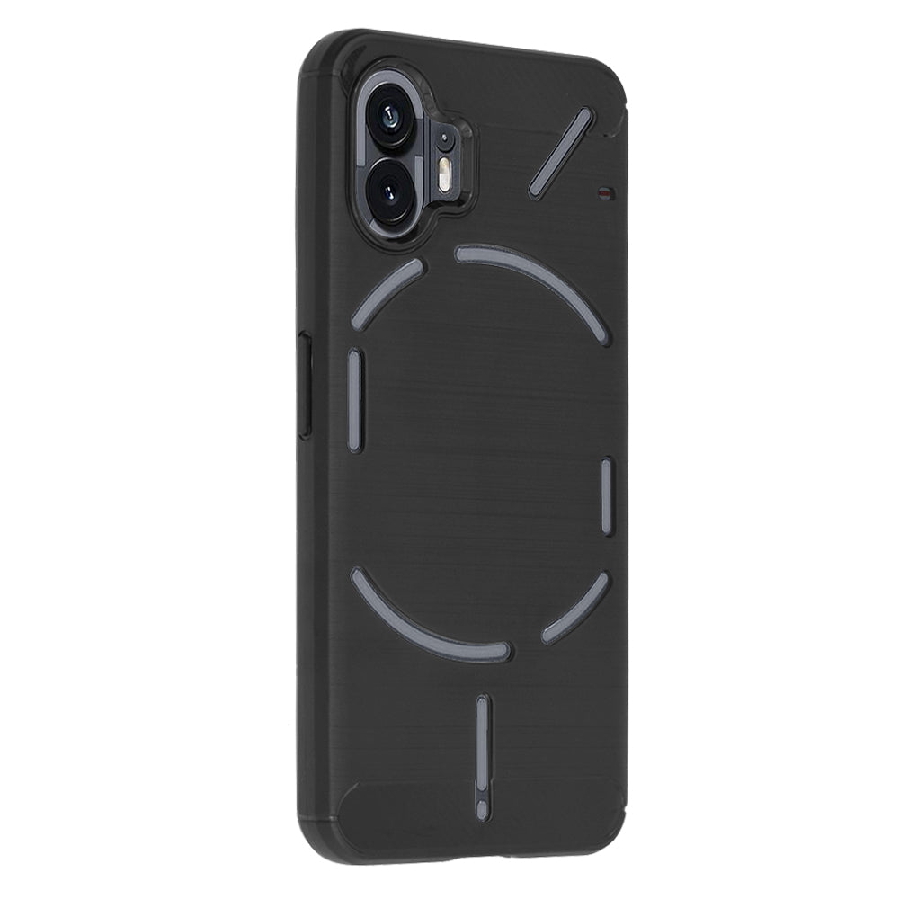 Coque pour Nothing Phone (2), Techsuit, Carbone, Noire
