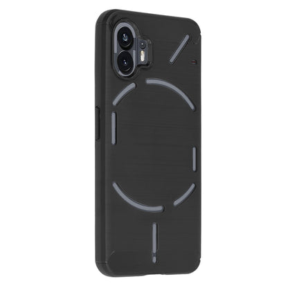 Coque pour Nothing Phone (2), Techsuit, Carbone, Noire