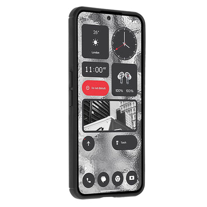 Coque pour Nothing Phone (2), Techsuit, Carbone, Noire