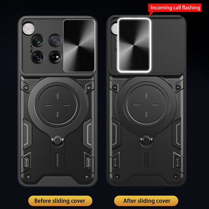 Coque pour OnePlus 12, Techsuit, CamGuard Pro, Noire