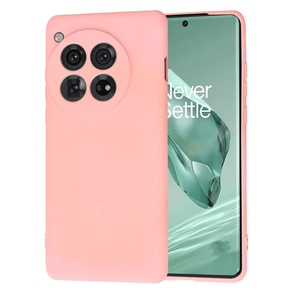 Hülle für OnePlus 12, Techsuit, SoftFlex, Hellrosa