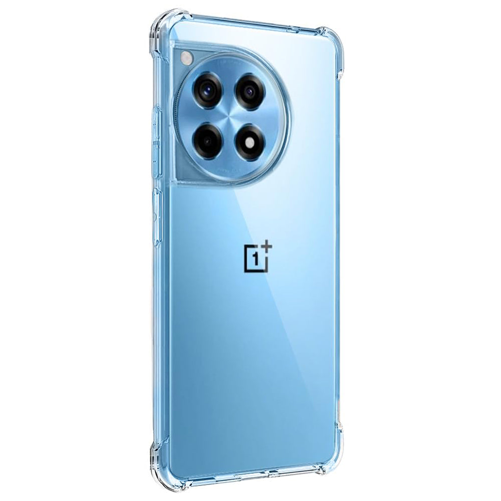 Hülle für OnePlus 12R, Techsuit, stoßfest klar, transparent