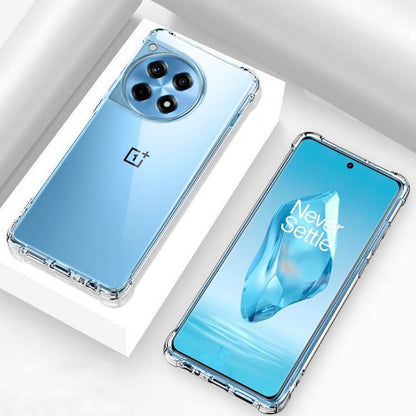 Hülle für OnePlus 12R, Techsuit, stoßfest klar, transparent