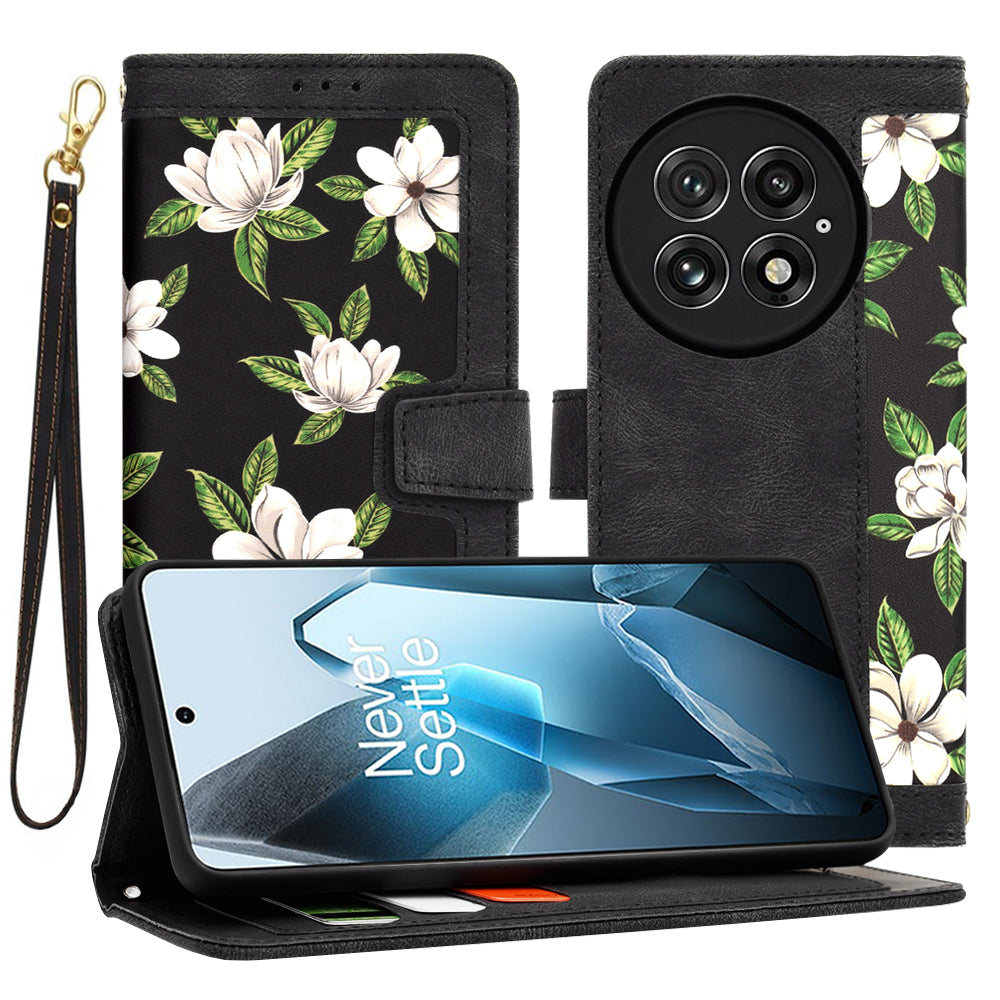 Coque pour OnePlus 13, Techsuit, FlipCraft, Noire
