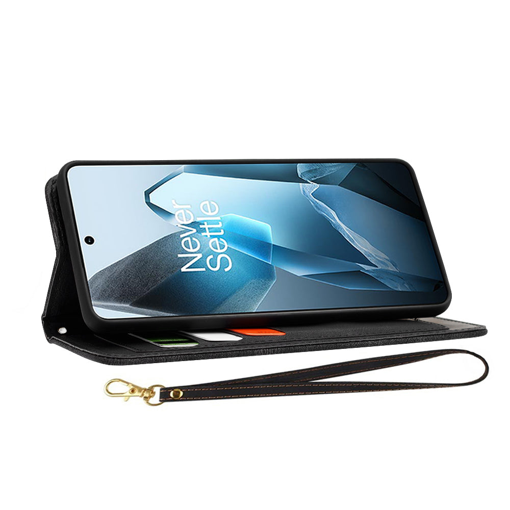 Coque pour OnePlus 13, Techsuit, FlipCraft, Noire
