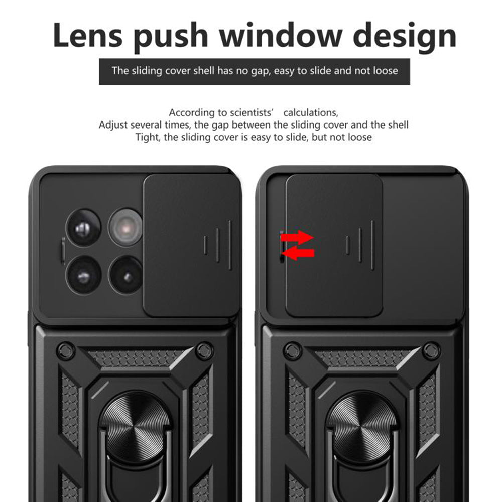 Coque pour OnePlus 13R, Techsuit, CamShield, Bleue