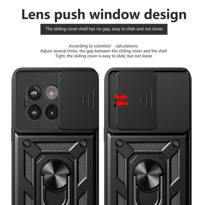 Coque pour OnePlus 13R, Techsuit, CamShield, Bleue