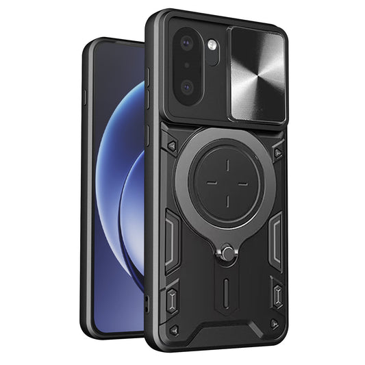 Hülle für OnePlus 15R, Techsuit, CamGuard Pro, Schwarz