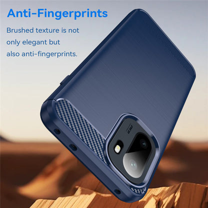 Case for OnePlus 15R, Techsuit, Carbon, Blue