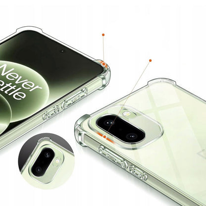 Case for OnePlus 15R, Techsuit, Shockproof Clear, Transparent