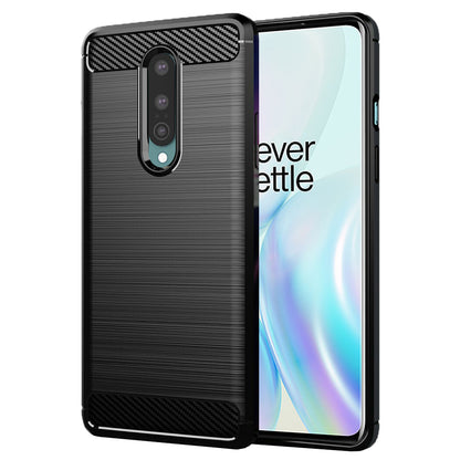 Coque pour OnePlus 8, Techsuit, Carbone, Noire