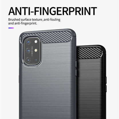 Hülle für OnePlus 9, Techsuit, Carbon, Schwarz