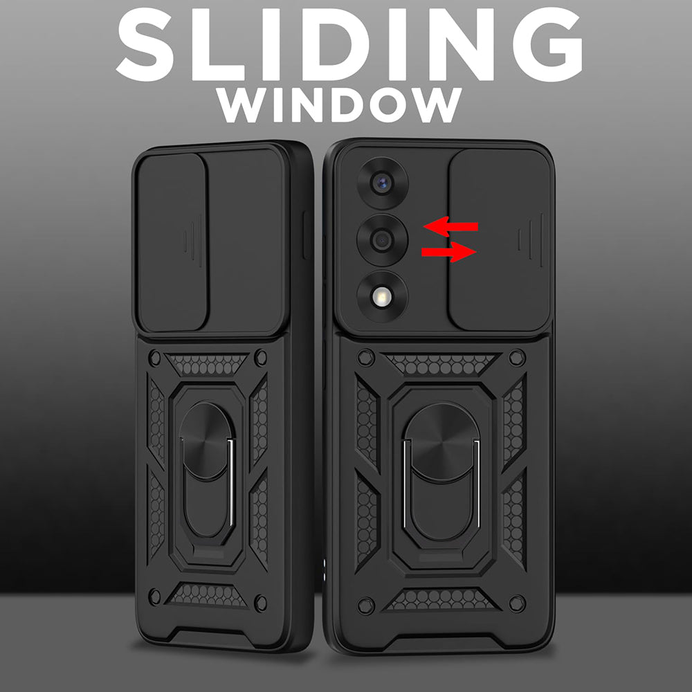 Hülle für OnePlus Nord 5, Techsuit, CamShield, Schwarz