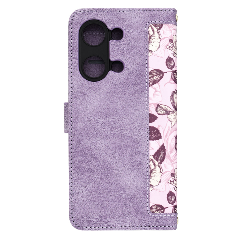 Hülle für OnePlus Nord 3, Techsuit, FlipCraft, Lila