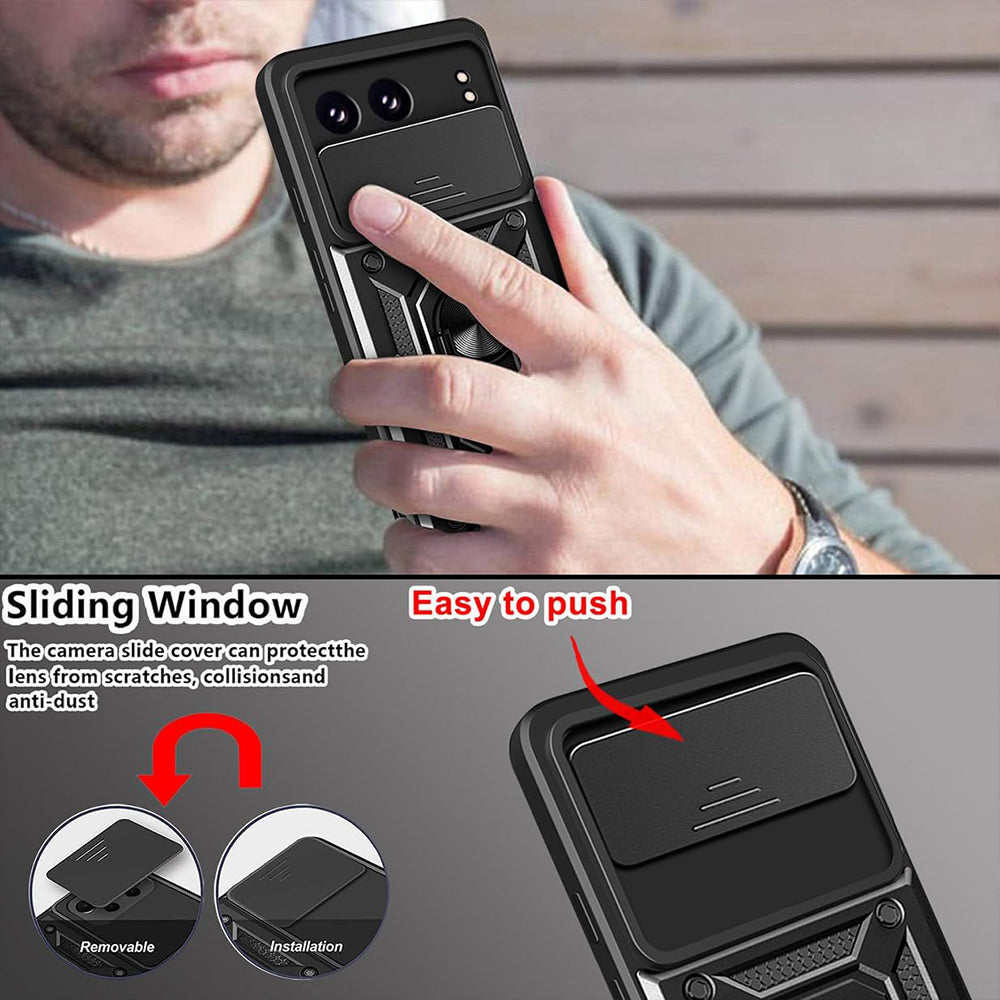 Coque pour OnePlus Nord 4, Techsuit, CamShield, Bleue