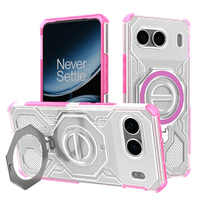 Hülle für OnePlus Nord 4, Techsuit, Carbon Shield Pro, Rosa