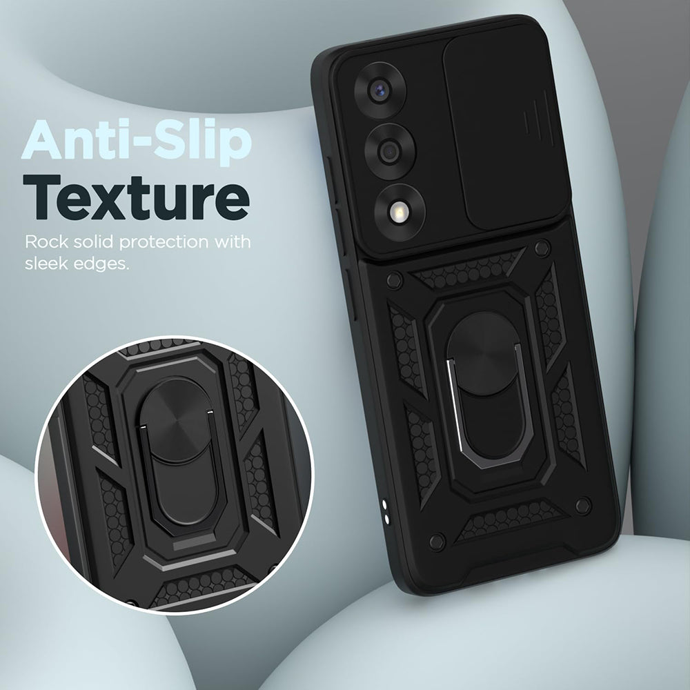Hülle für OnePlus Nord 5, Techsuit, CamShield, Schwarz