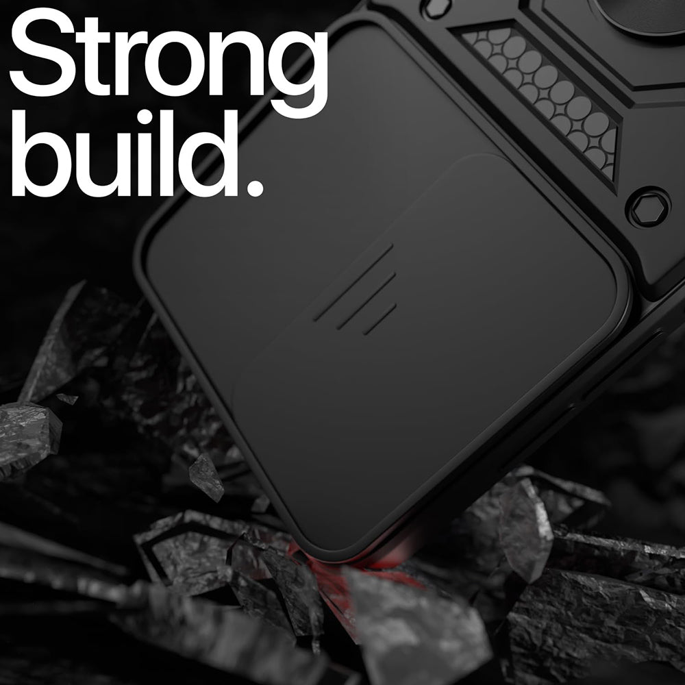 Hülle für OnePlus Nord 5, Techsuit, CamShield, Schwarz