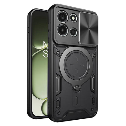 Coque pour OnePlus Nord 6, Techsuit, CamGuard Pro, Noire