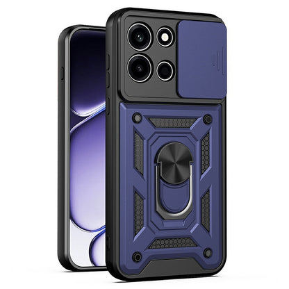 Coque pour OnePlus Nord 6, Techsuit, CamShield, Bleue