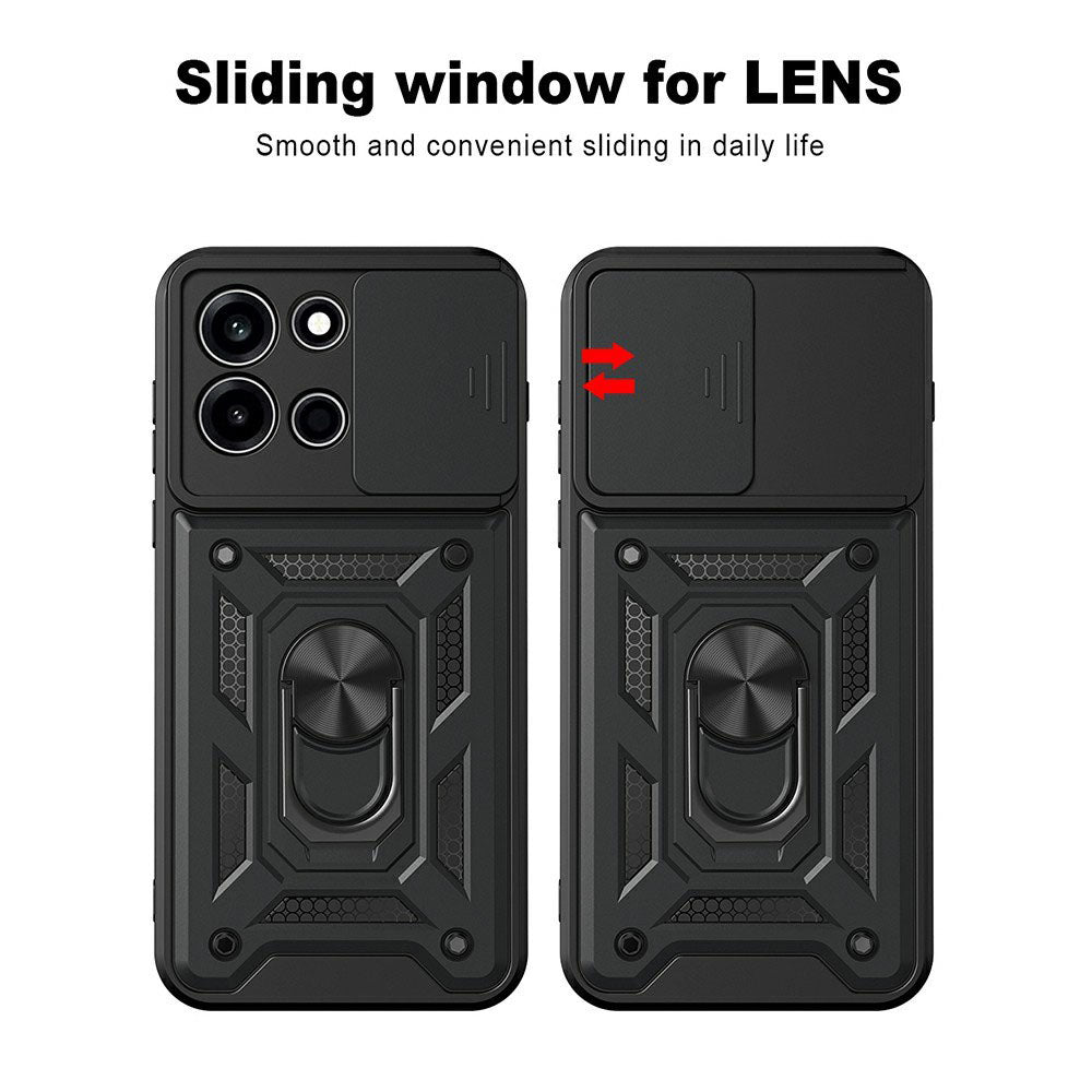 Coque pour OnePlus Nord 6, Techsuit, CamShield, Bleue
