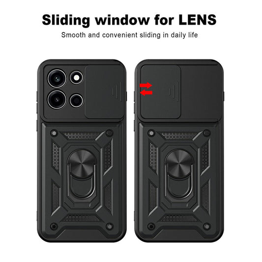 Coque pour OnePlus Nord 6, Techsuit, CamShield, Bleue