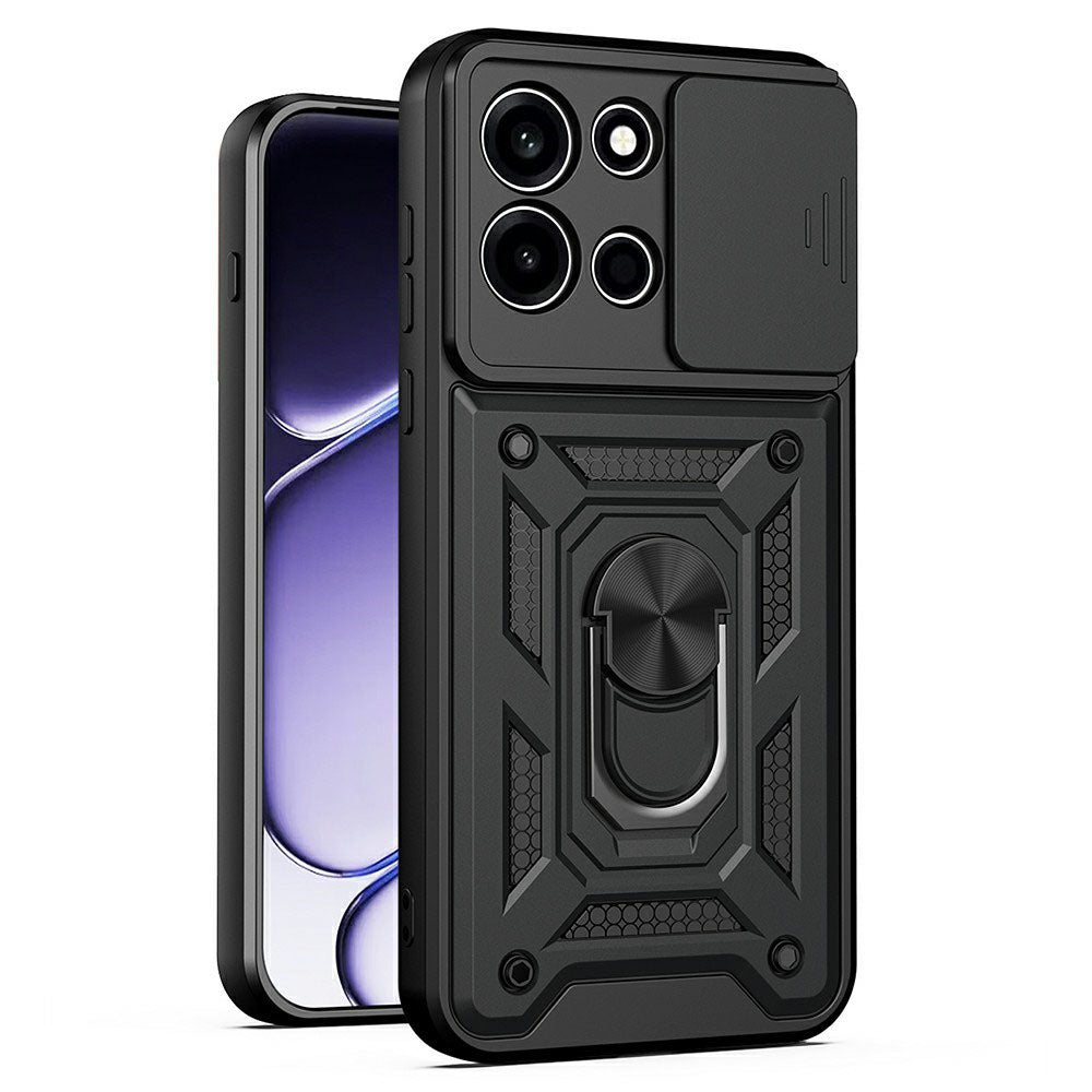 Coque pour OnePlus Nord 6, Techsuit, CamShield, Noire