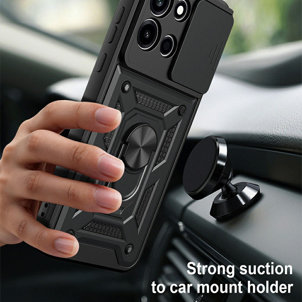 Coque pour OnePlus Nord 6, Techsuit, CamShield, Noire