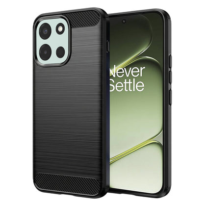 Coque pour OnePlus Nord 6, Techsuit, Carbone, Noire