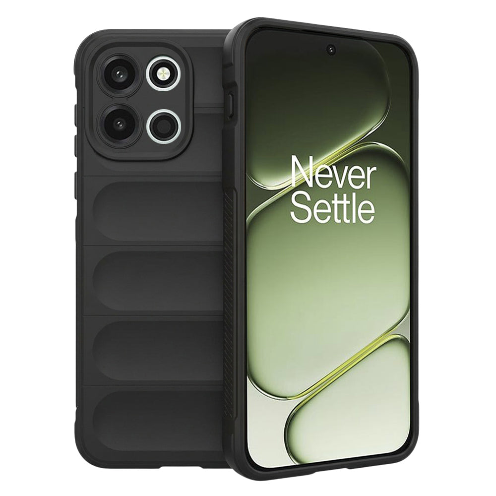 Hülle für OnePlus Nord 6, Techsuit, Magic Shield, Schwarz