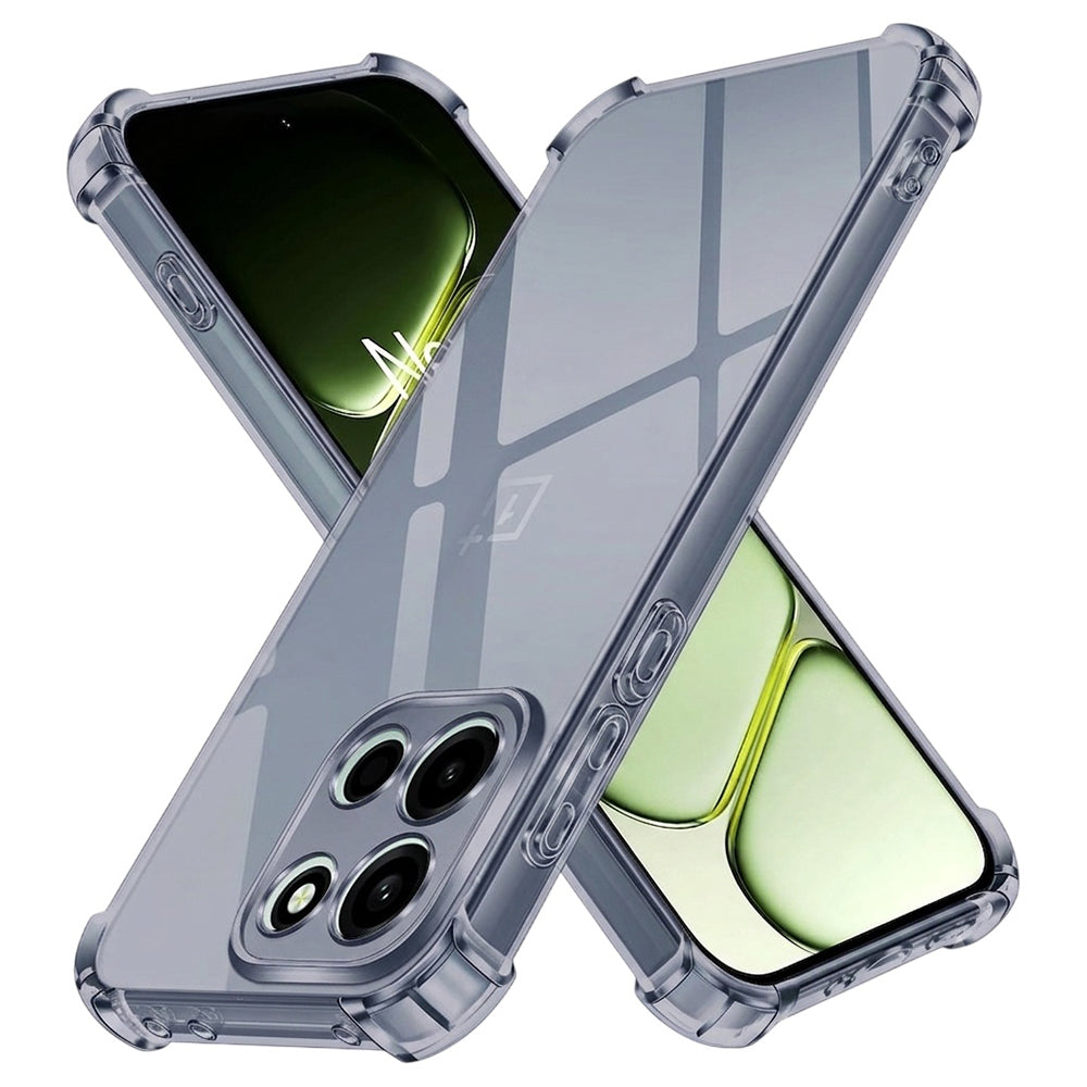 Coque pour OnePlus Nord 6, Techsuit, Transparente Antichoc, Fumé