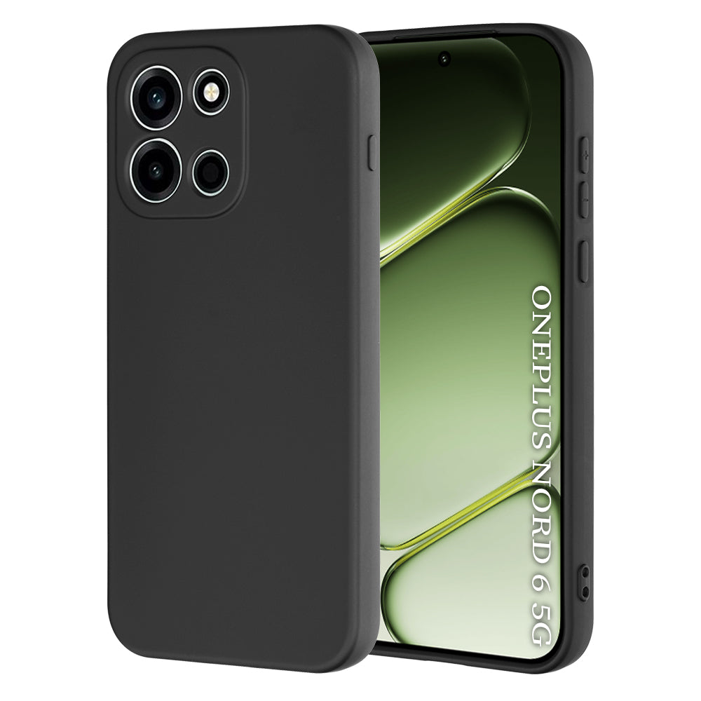 Coque pour OnePlus Nord 6, Techsuit, SoftFlex, Noire