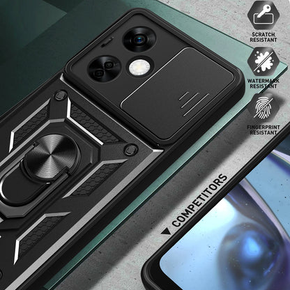 Case for OnePlus Nord CE 3 Lite, Techsuit, CamShield, Black