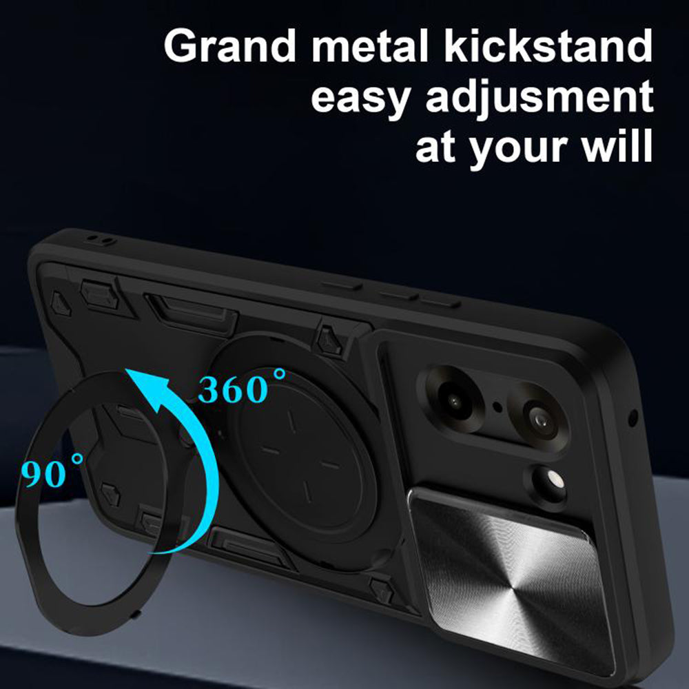 Coque pour OnePlus Nord CE5, Techsuit, CamGuard Pro, Noire