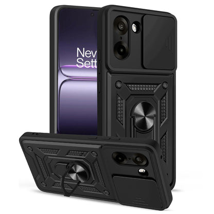 Coque pour OnePlus Nord CE5, Techsuit, CamShield, Noire