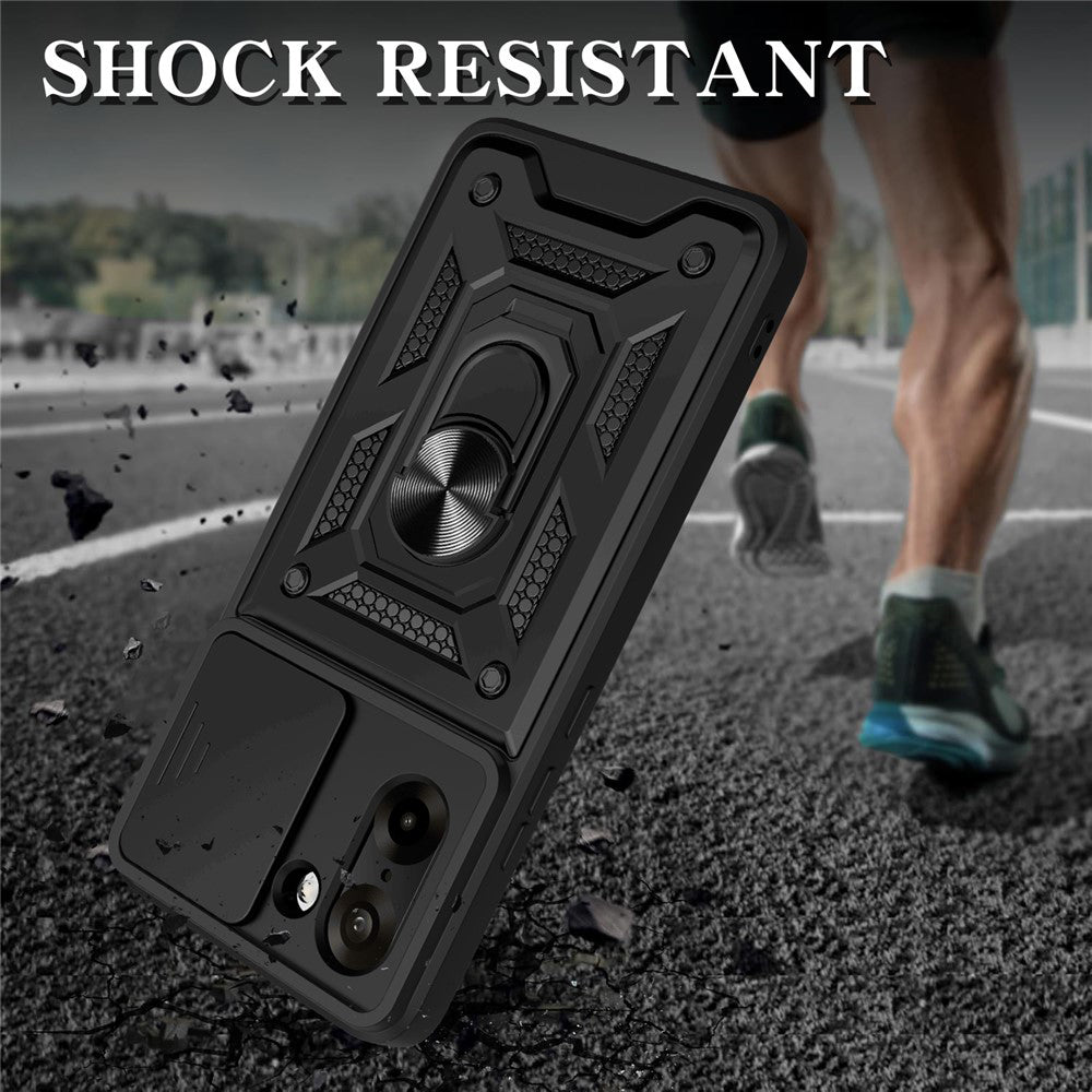 Coque pour OnePlus Nord CE5, Techsuit, CamShield, Noire